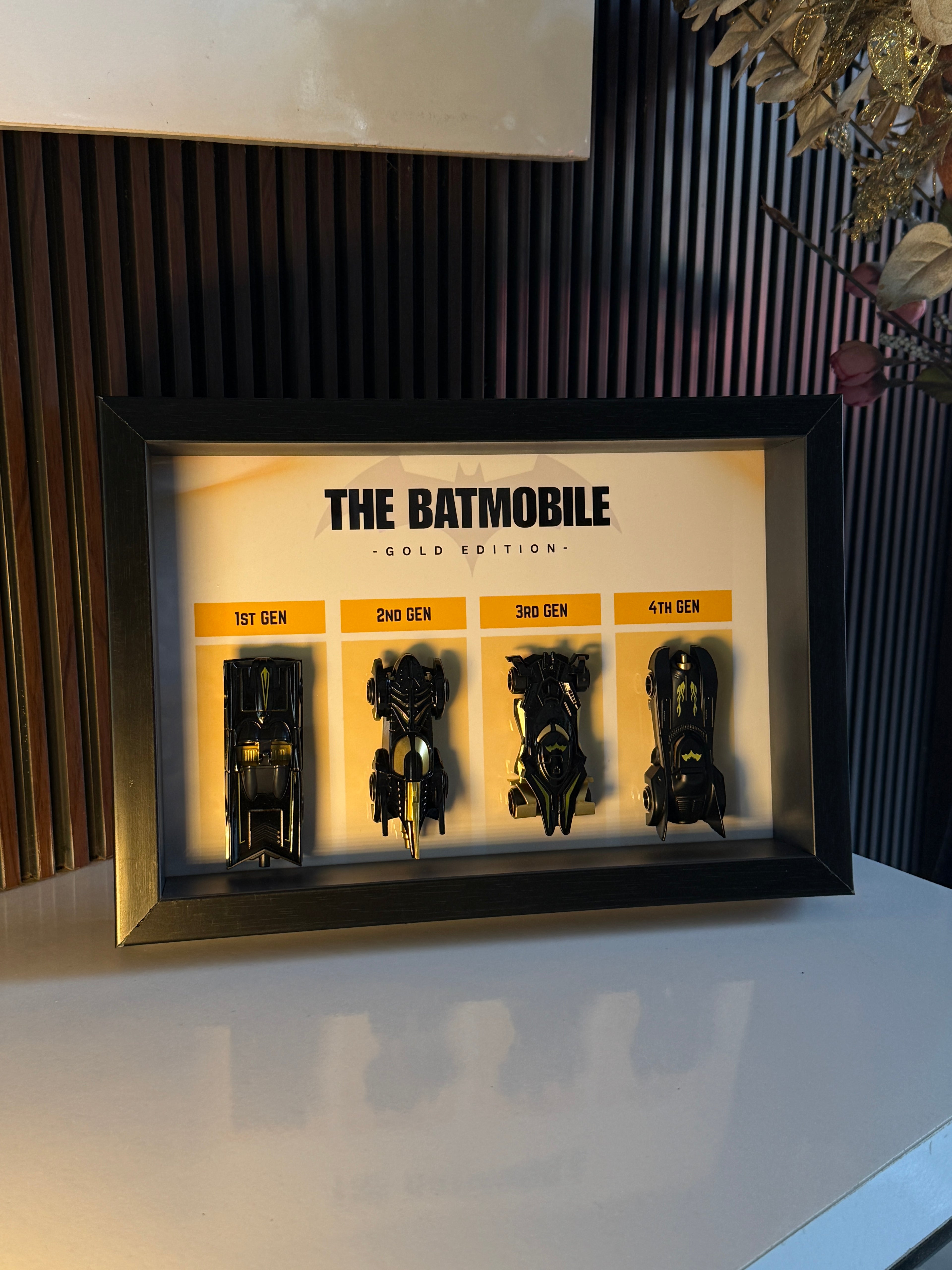 Batmobile Gold Edition Piece