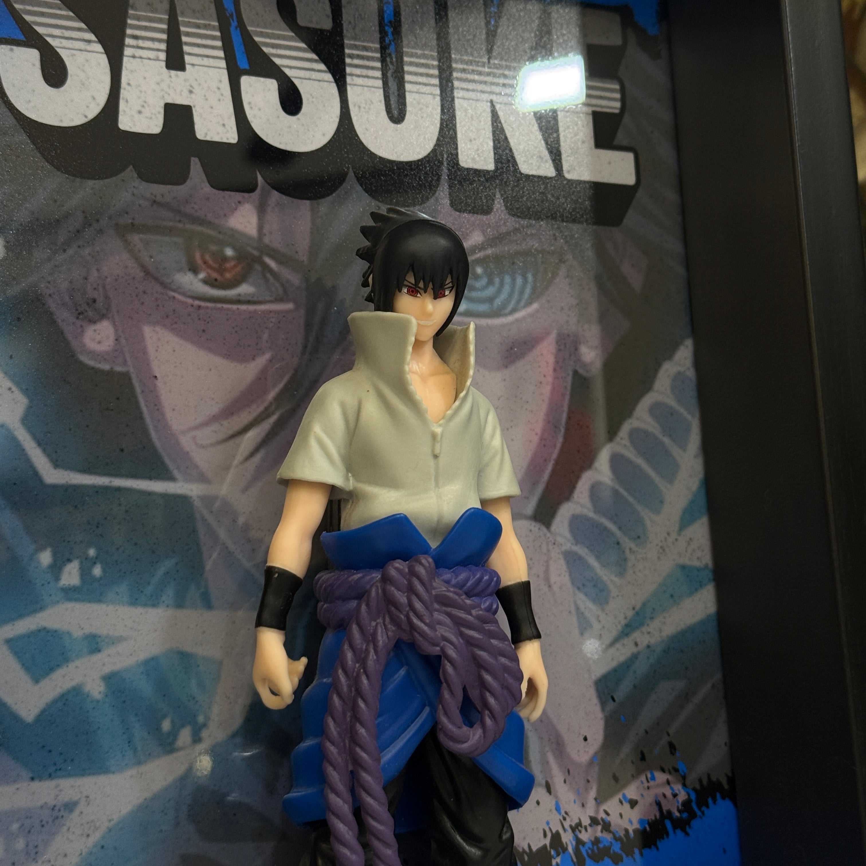 Sasuke Uchiha 3D Figure Frame