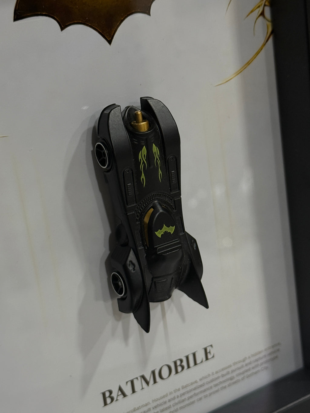 Batman 3D Frame - 2nd Gen (Gold Edition)