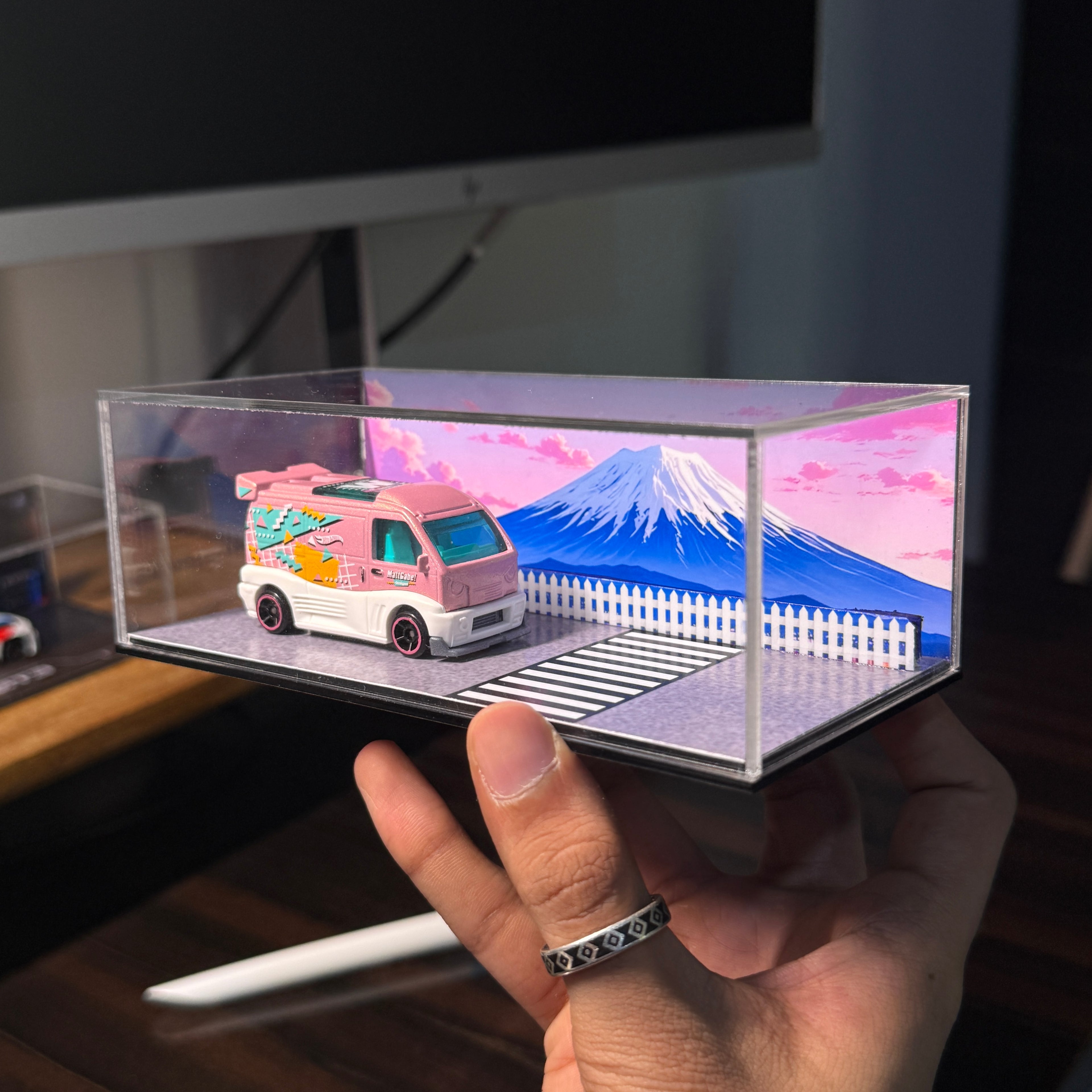 Hotwheels Van Acrylic Showpiece