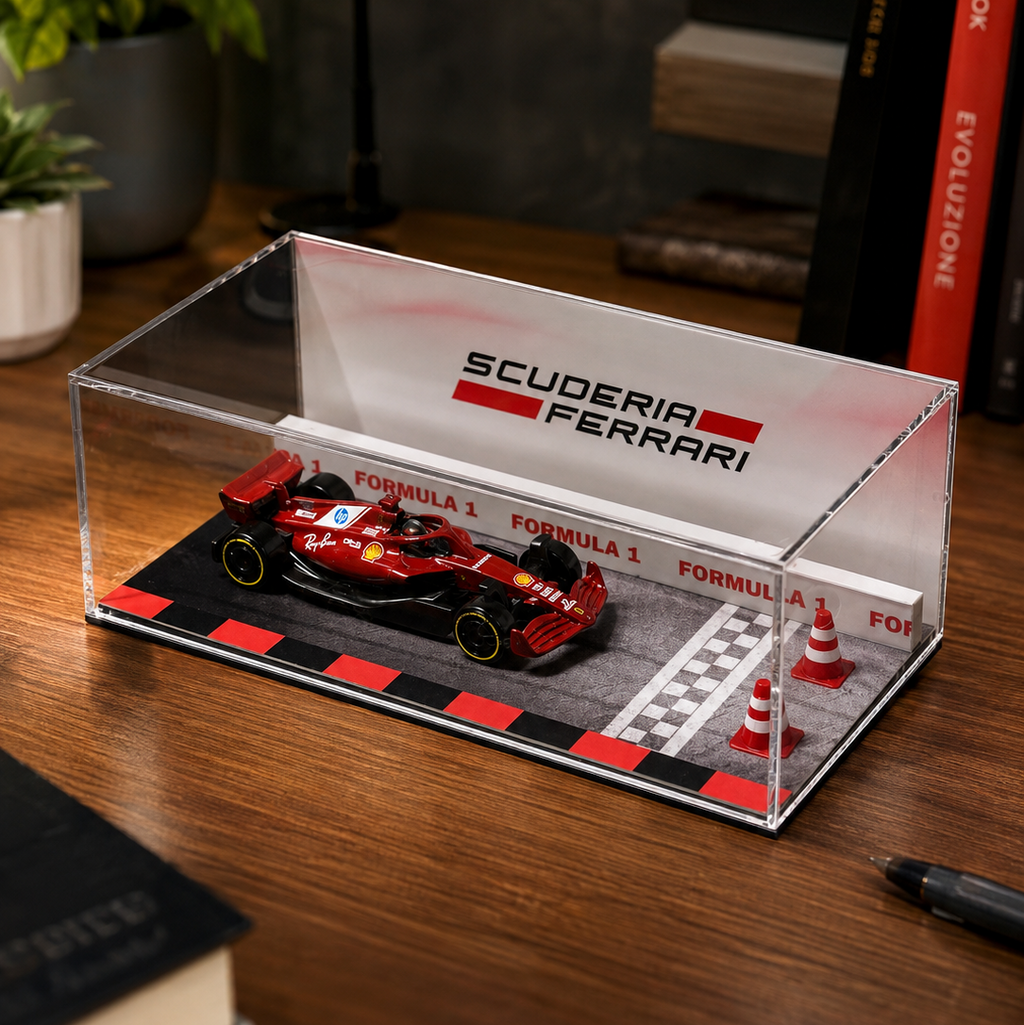 Ferrari F1 Acrylic Diorama Showpiece