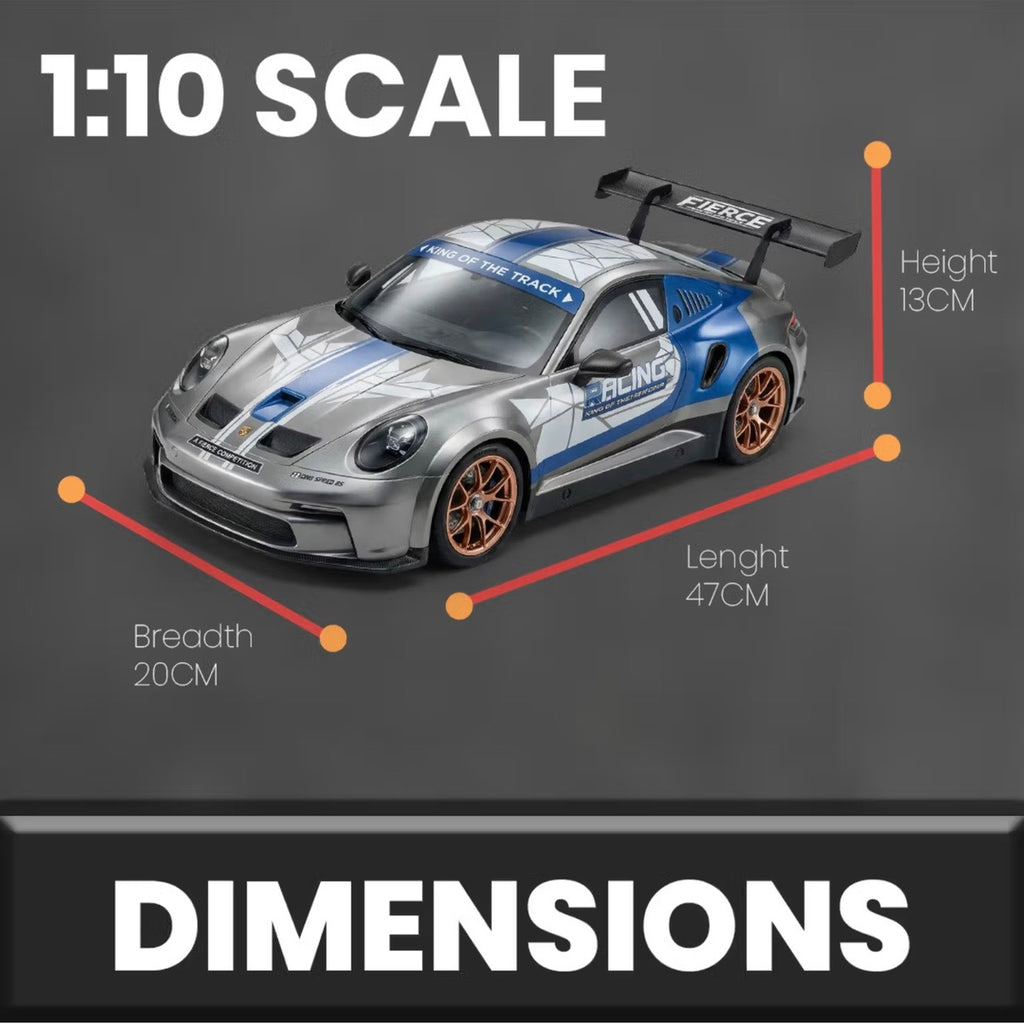 Porsche 1:10 Scale High-Speed RC Racing Car