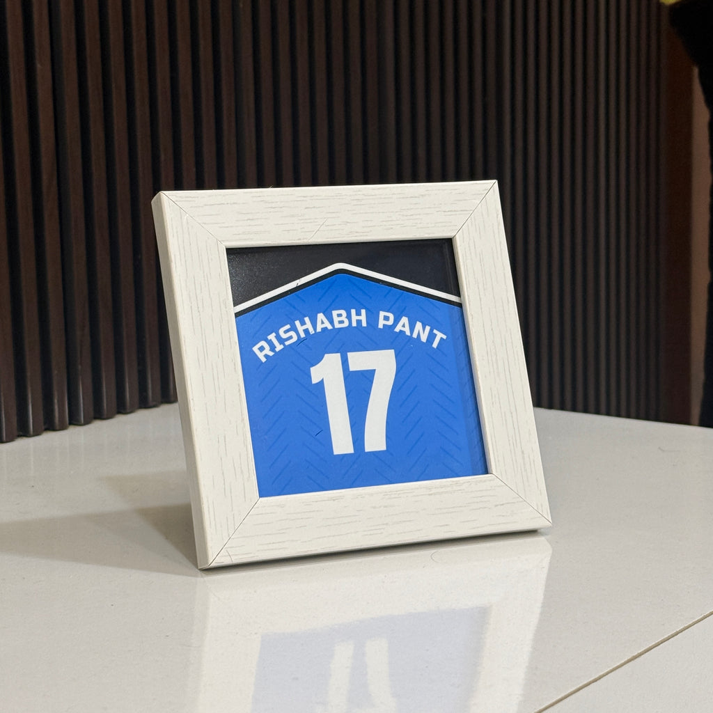 Rishabh Pant Jersey Frame