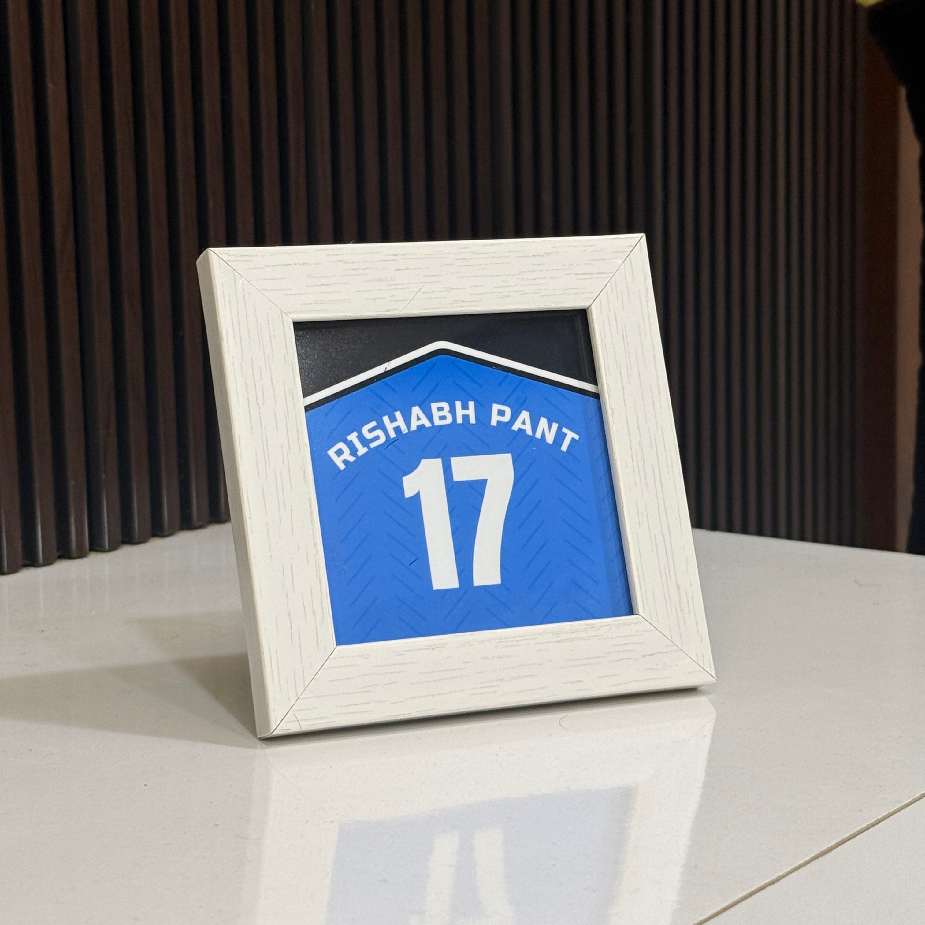 Rishabh Pant Jersey Frame