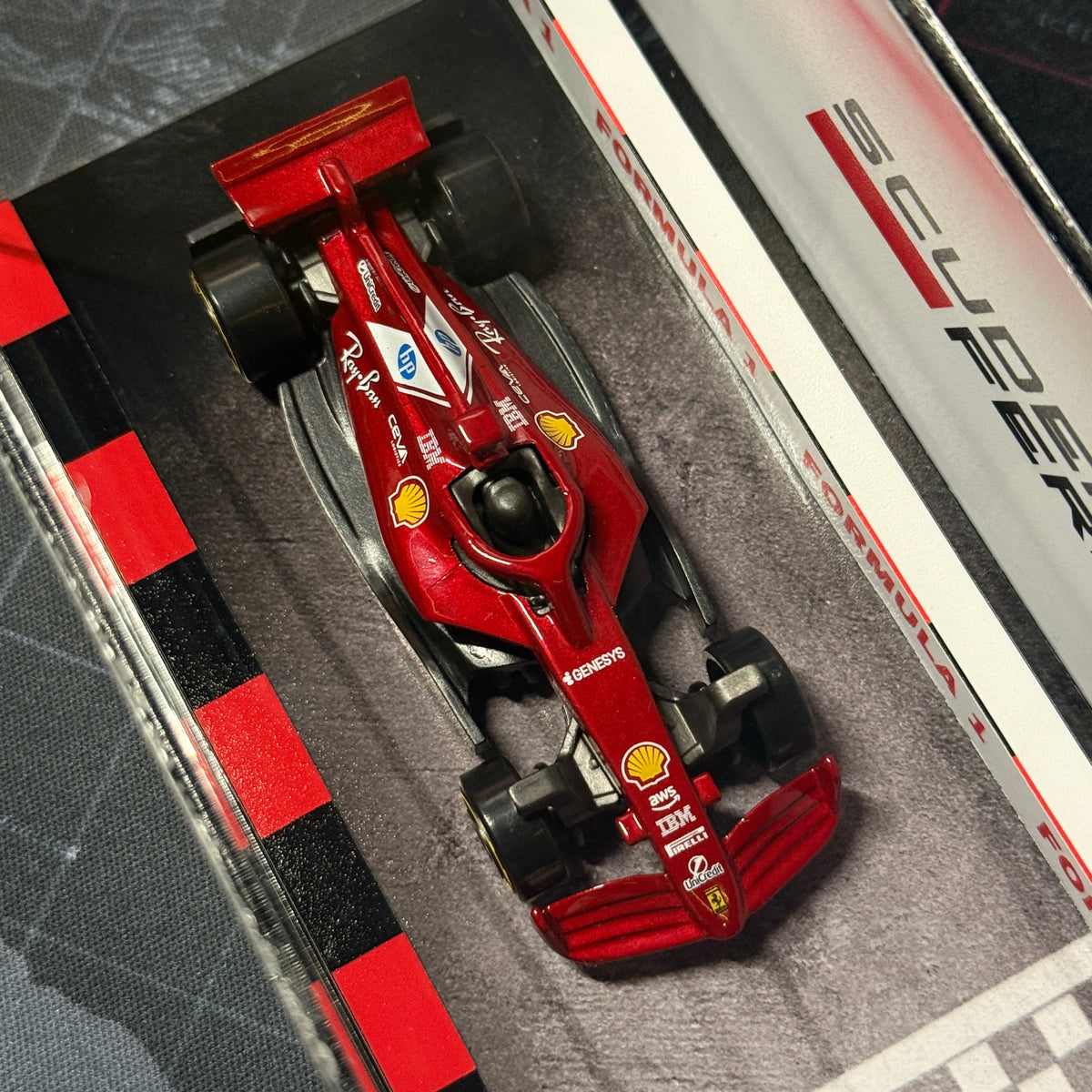 Ferrari F1 Acrylic Diorama Showpiece