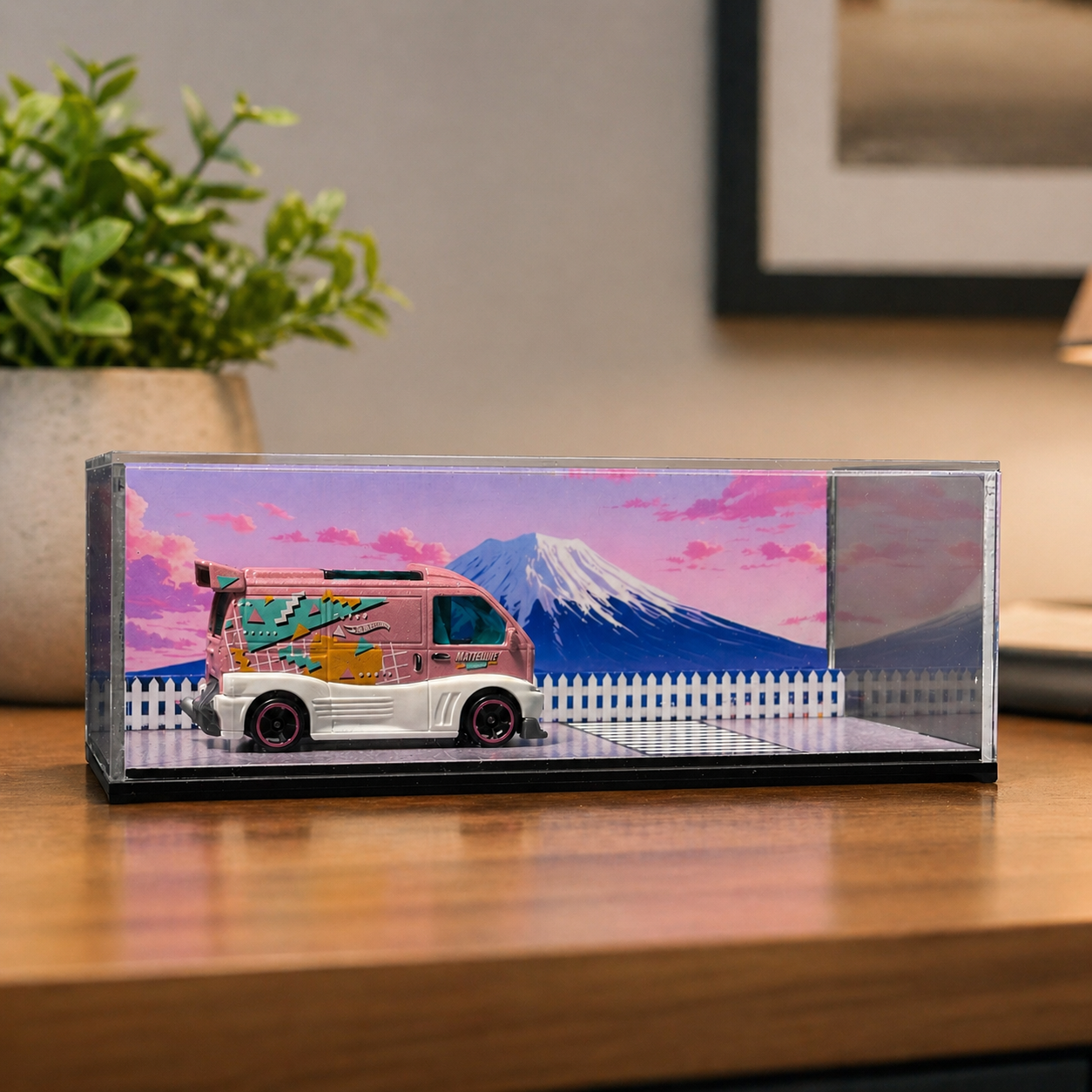 Hotwheels Van Acrylic Showpiece
