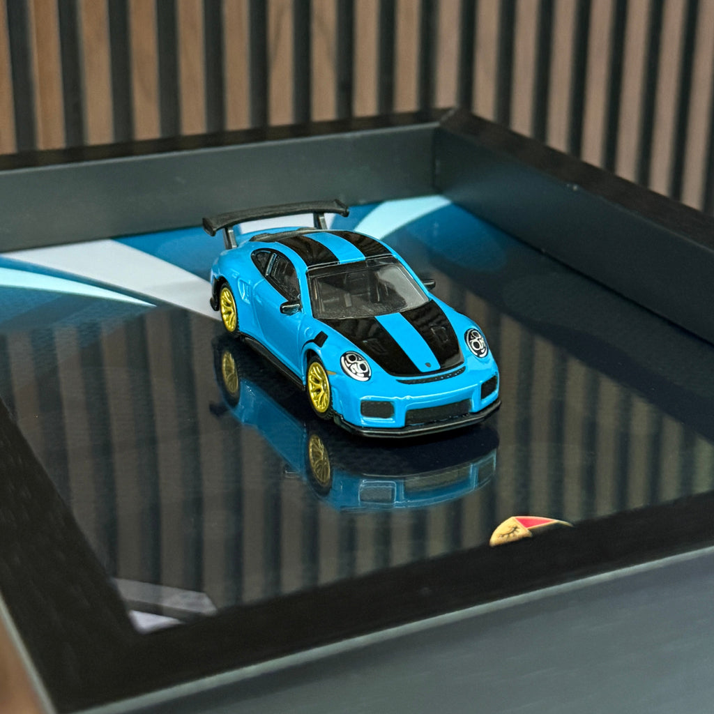 Porsche 911 Gt2 Rs 3D Frame (blue)