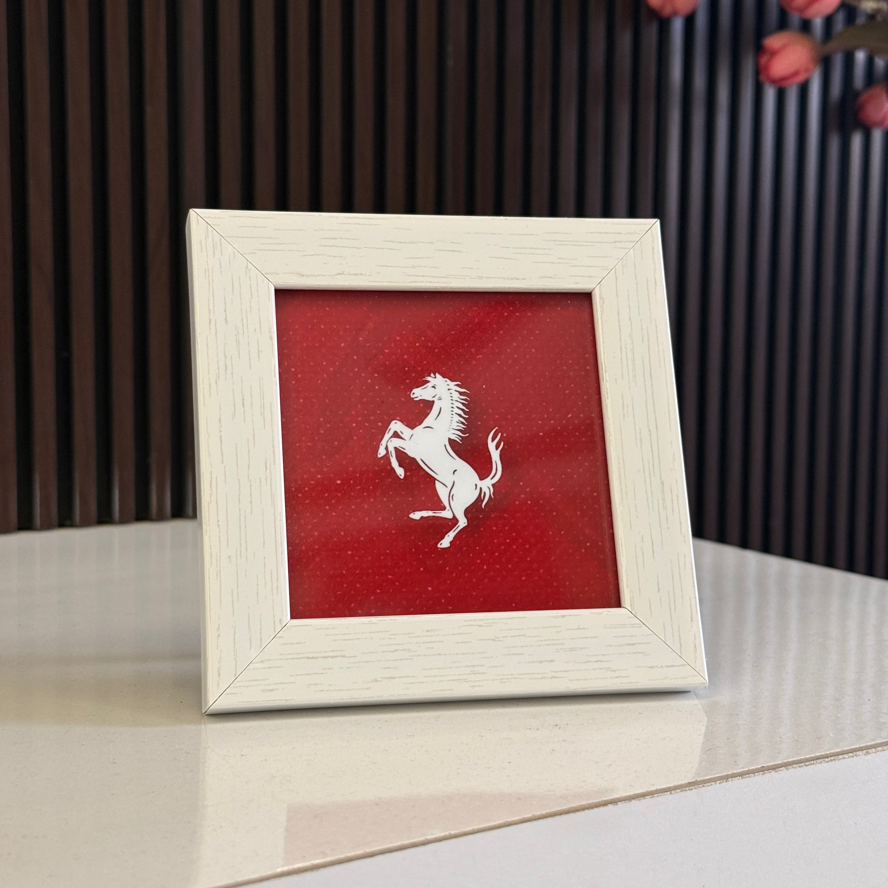 Ferrari Logo Frame