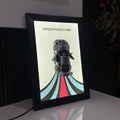 Porsche 911 GT3 3D Led Car Frame