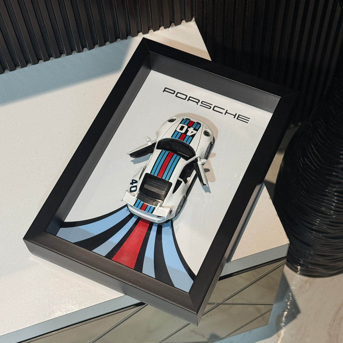 Porsche 911 Gt3 Car Frame (Martini Edition)