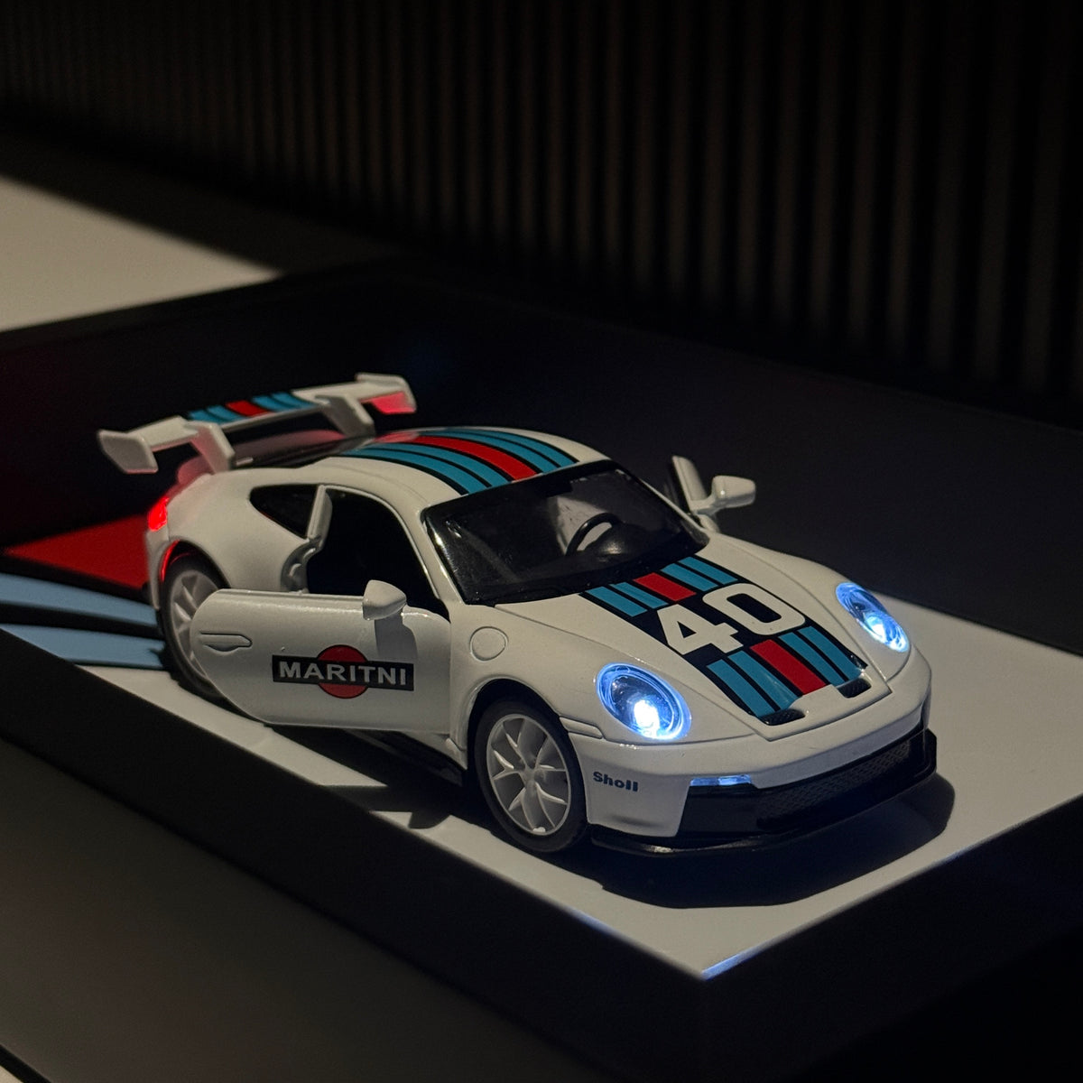 Porsche 911 Gt3 Car Frame (Martini Edition)