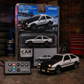 Toyota AE86 Sprinter RC Alloy Drift Car 1:64 Scale