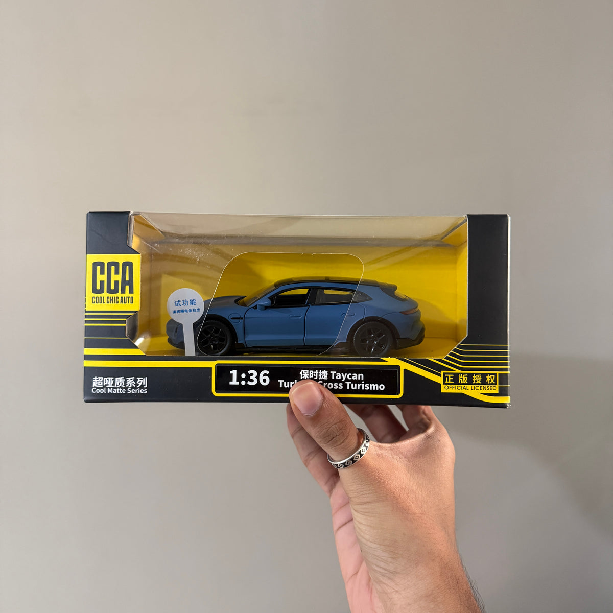 Porsche Taycan Turbo S Cross Turismo 1:36 scale CCA model