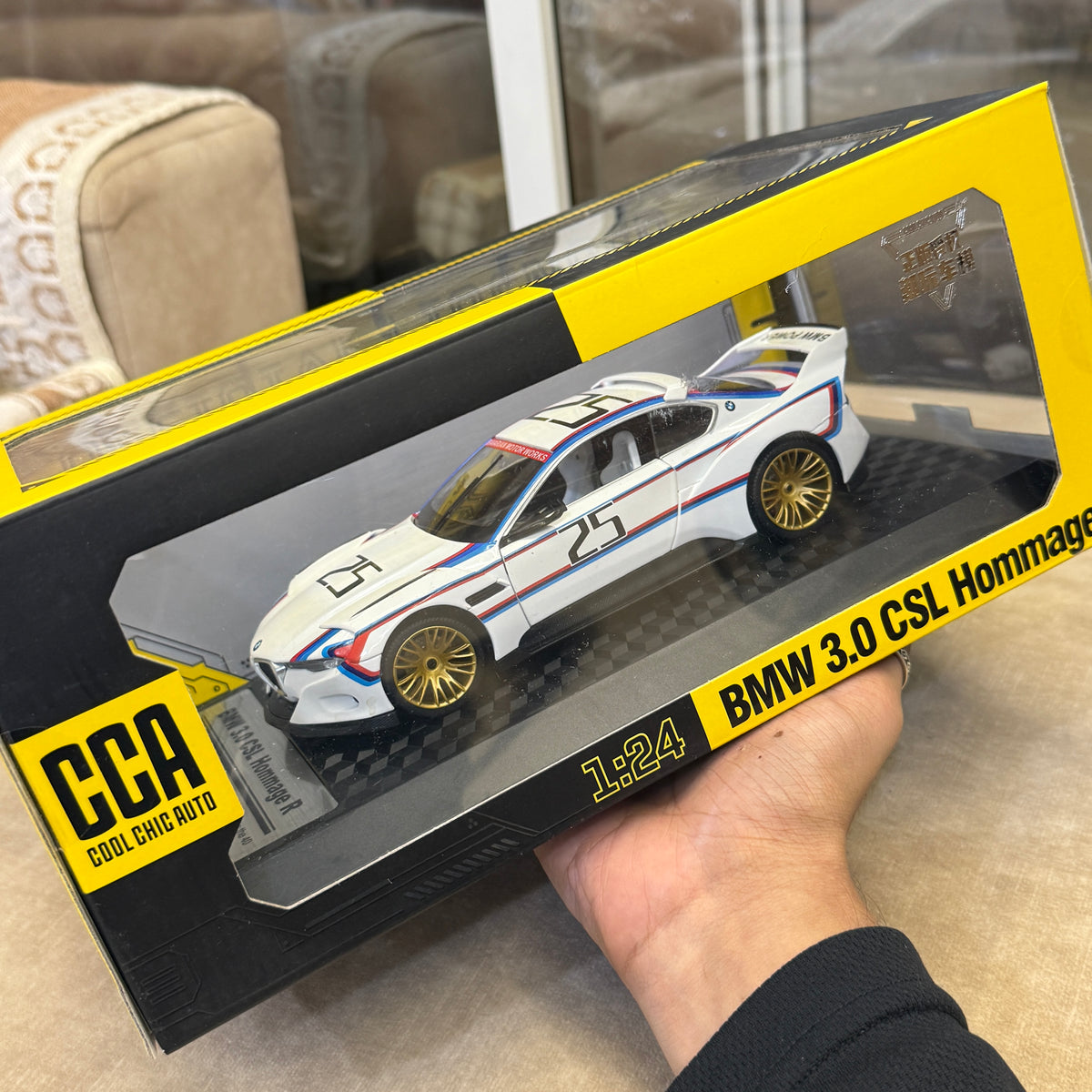 BMW 3.0 CSL 1:24 CCA Model