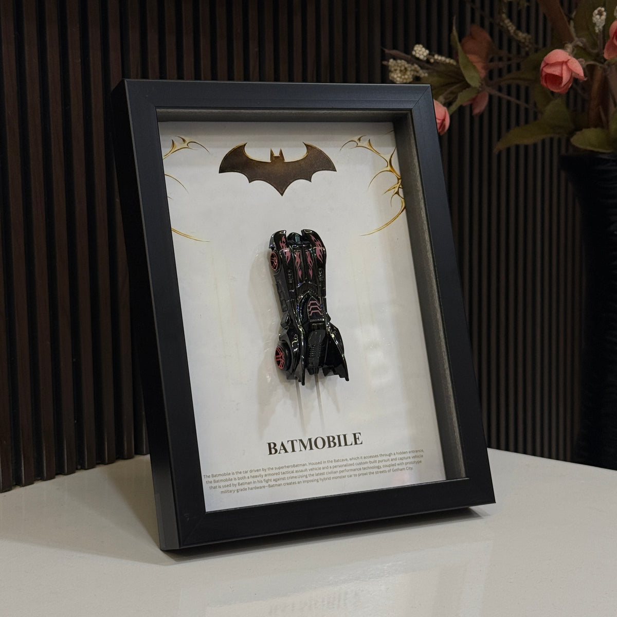 Batman 3D Frame - 2nd Gen (Gold Edition)