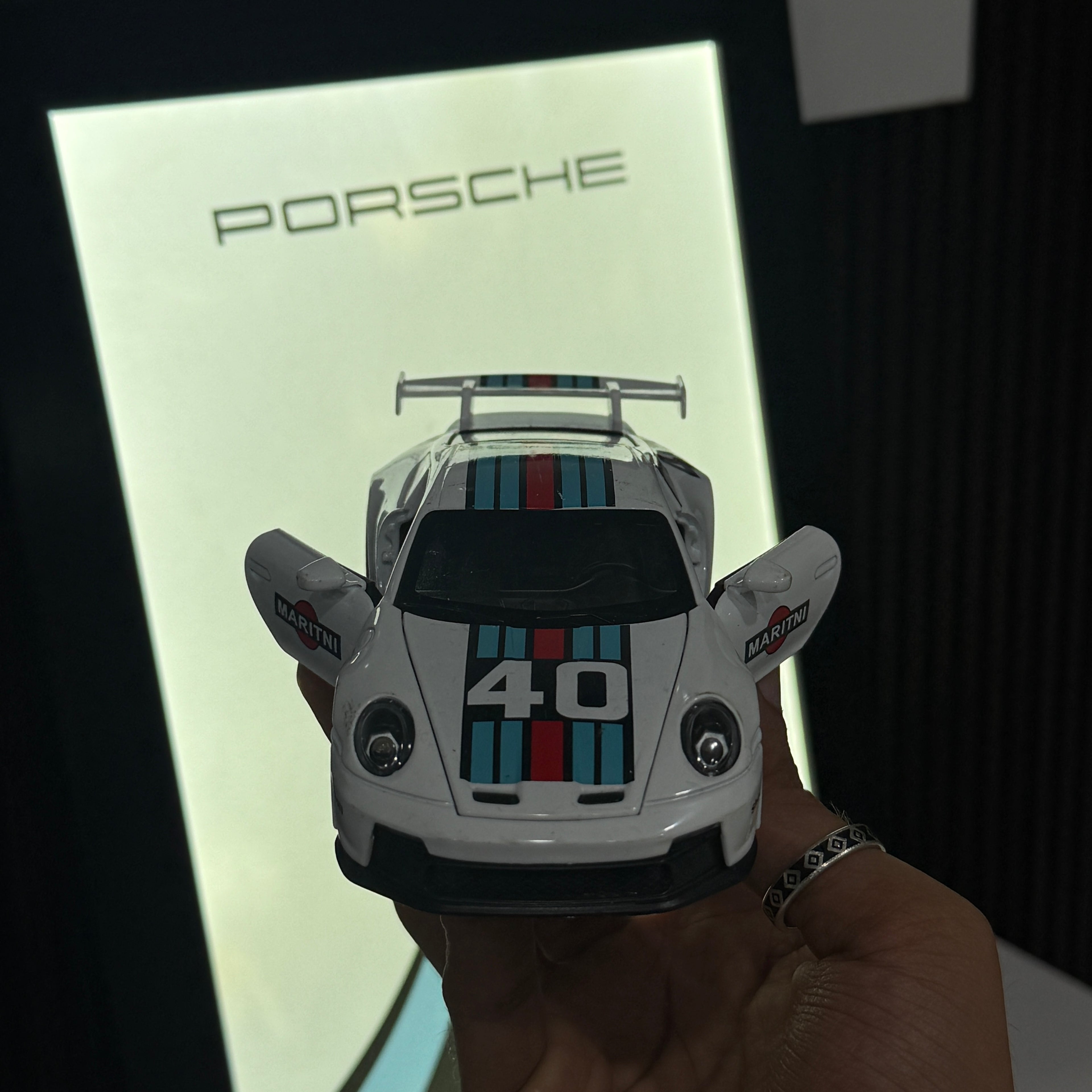 Porsche 911 GT3 3D Led Car Frame