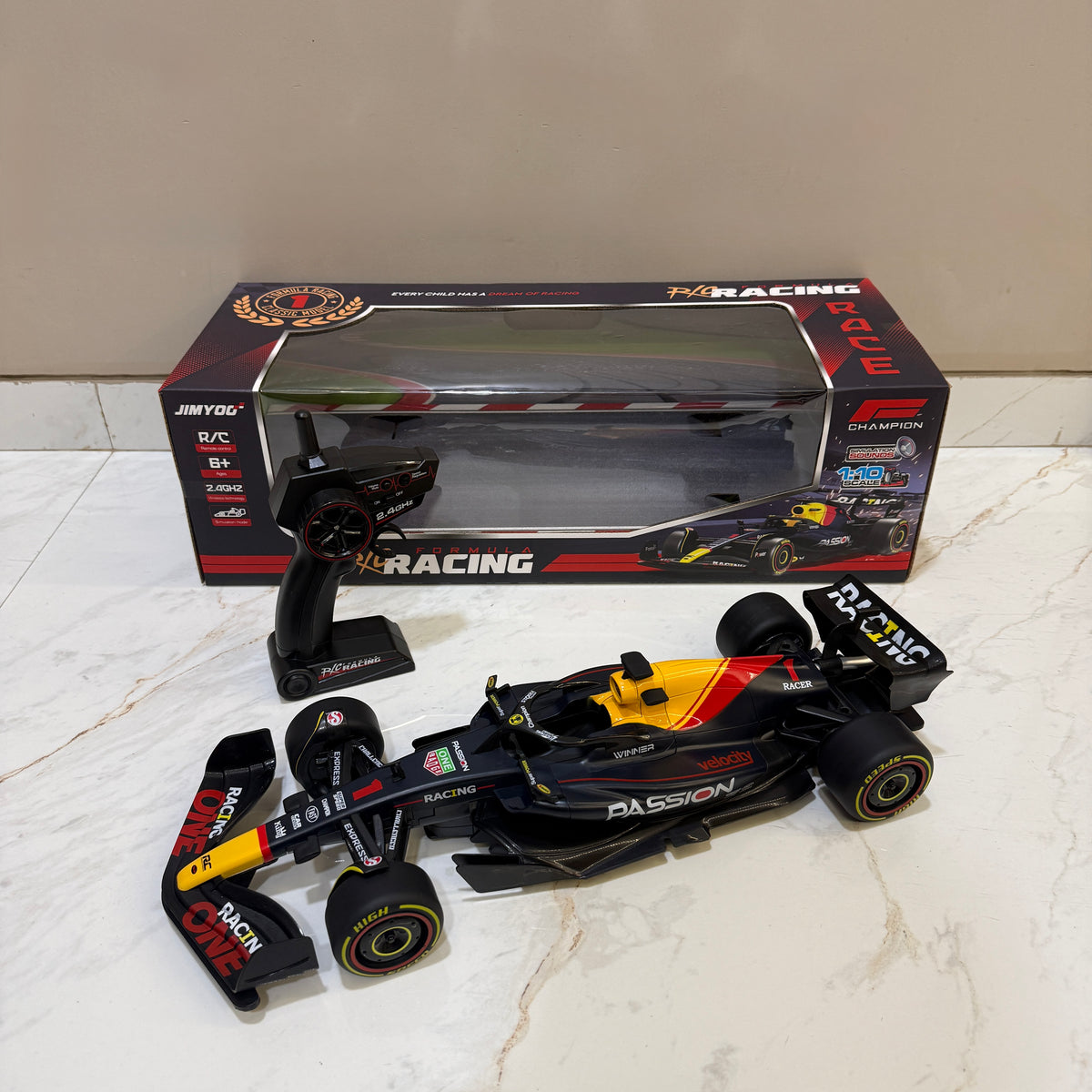 1:10 Scale Redbull F1 RC Car 2.4GHz High Speed 15KM/H Remote Control Racing Car