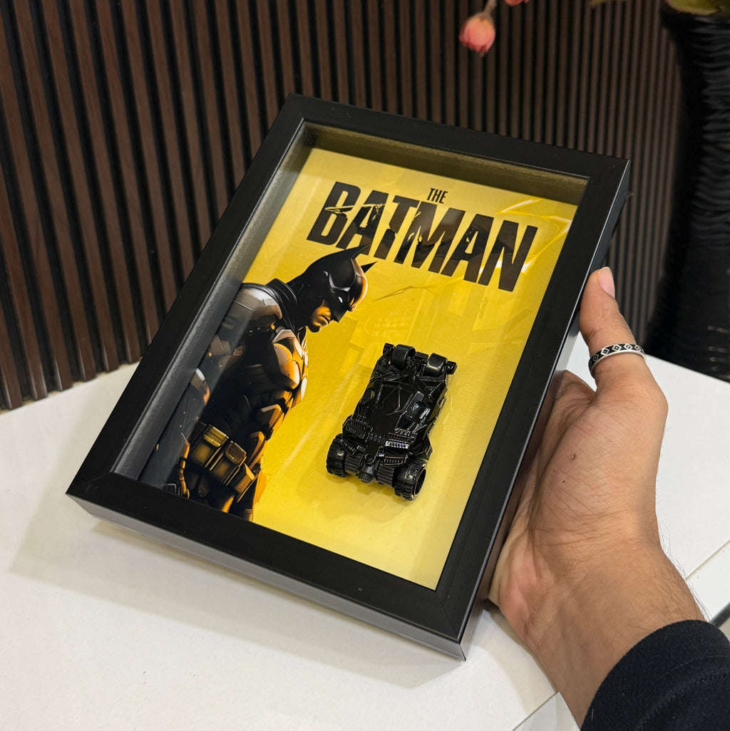 Batman 3D Frame - 5th Gen (Gold Edition)