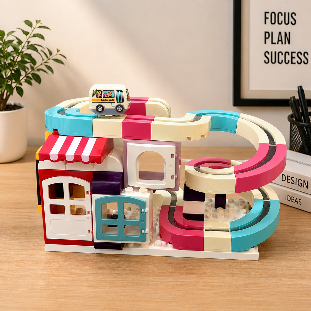 Building block track Car (53 pcs)