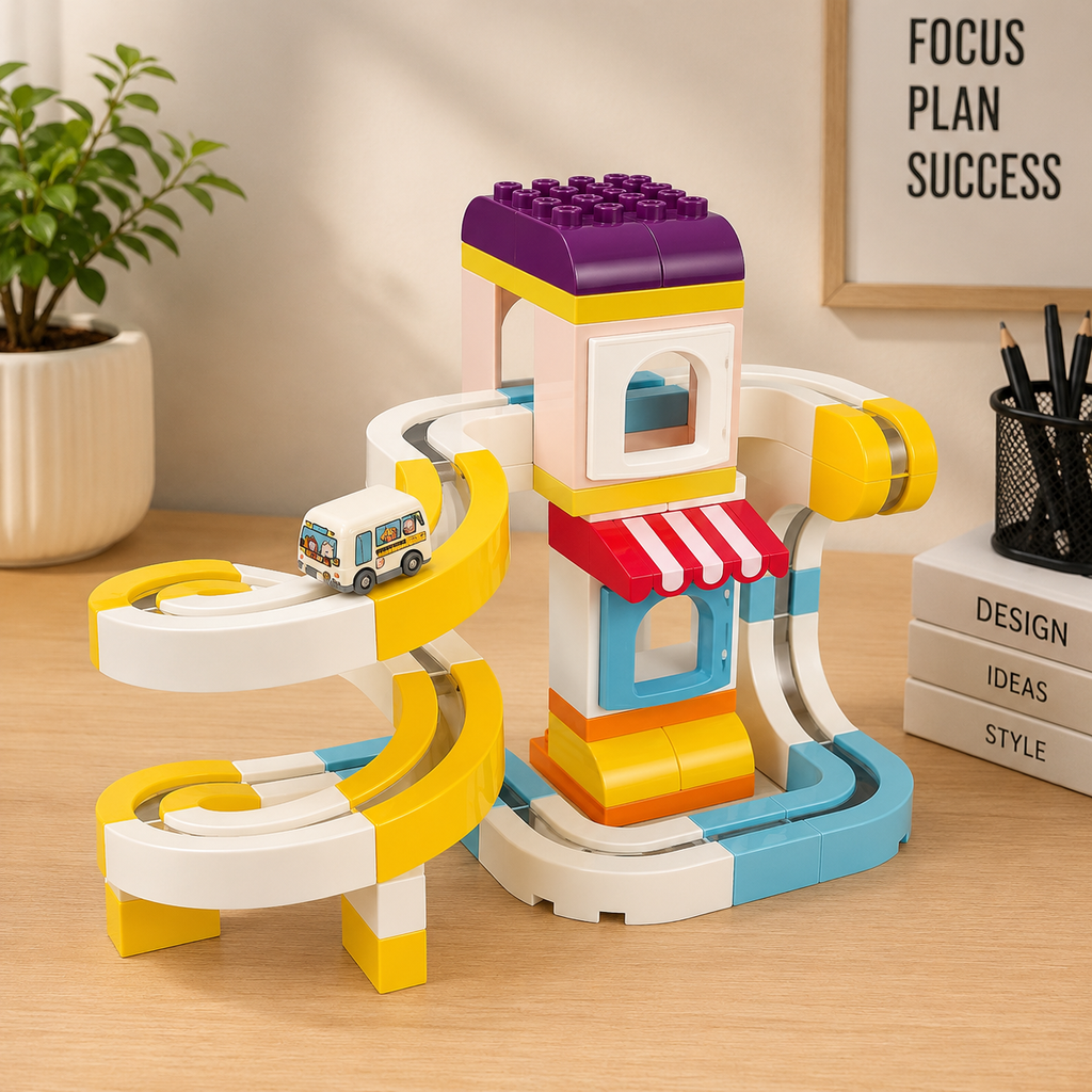 Building block track Car (50 pcs)