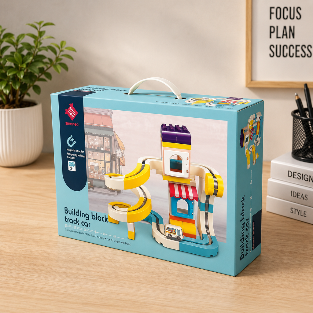 Building block track Car (50 pcs)