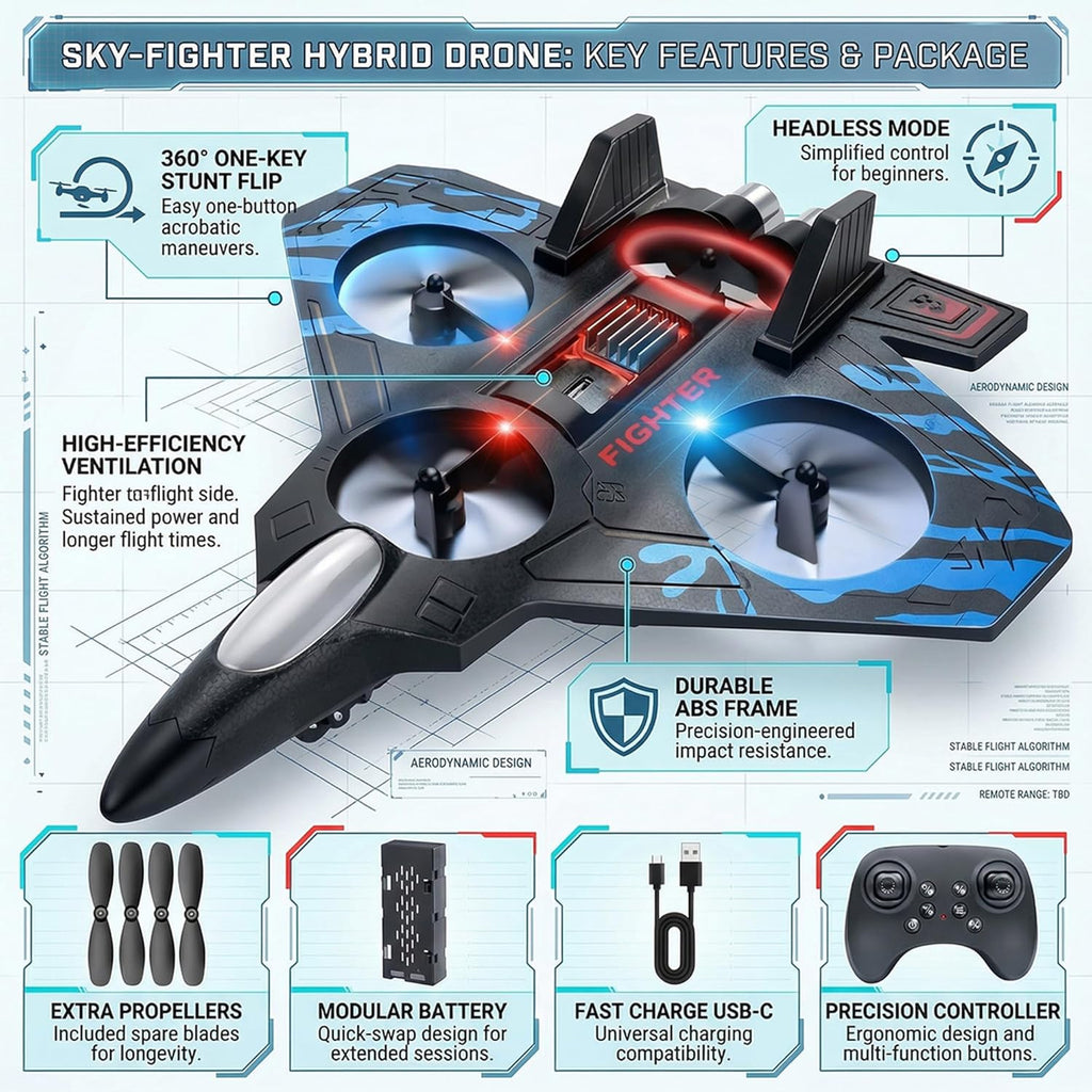 Aircraft Remote Control Fighter Jet