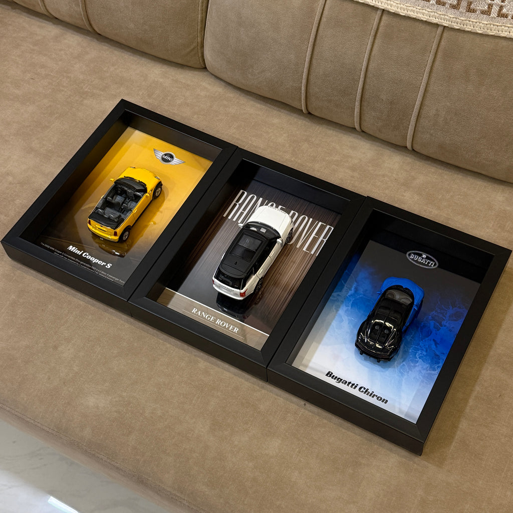 3D Car Frames 3 pieces combo