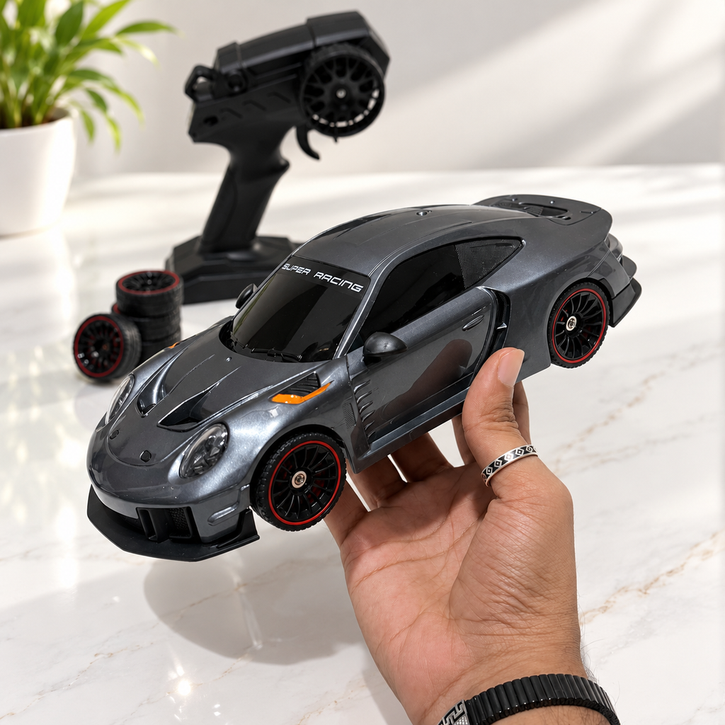 Porsche 911 RC Drift Car 1:18 scale with Smoke Effect