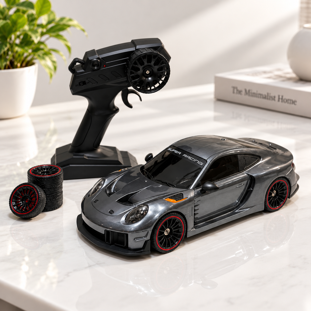 Porsche 911 RC Drift Car 1:18 scale with Smoke Effect