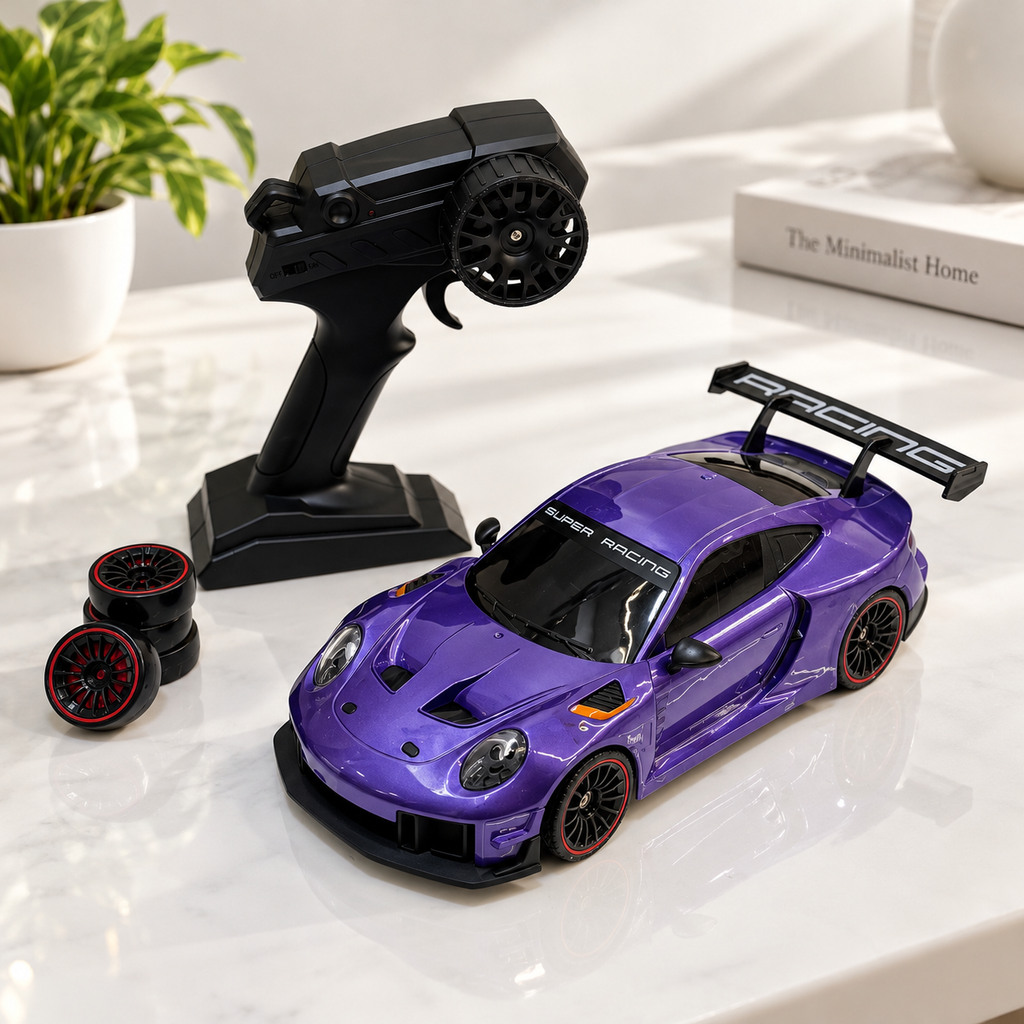 Porsche 911 RC Drift Car 1:18 scale with Smoke Effect