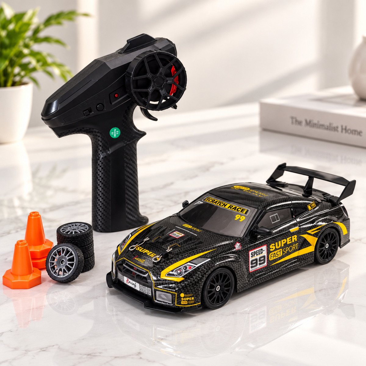 Nissan Gtr RC Drift Car 1:24 Scale